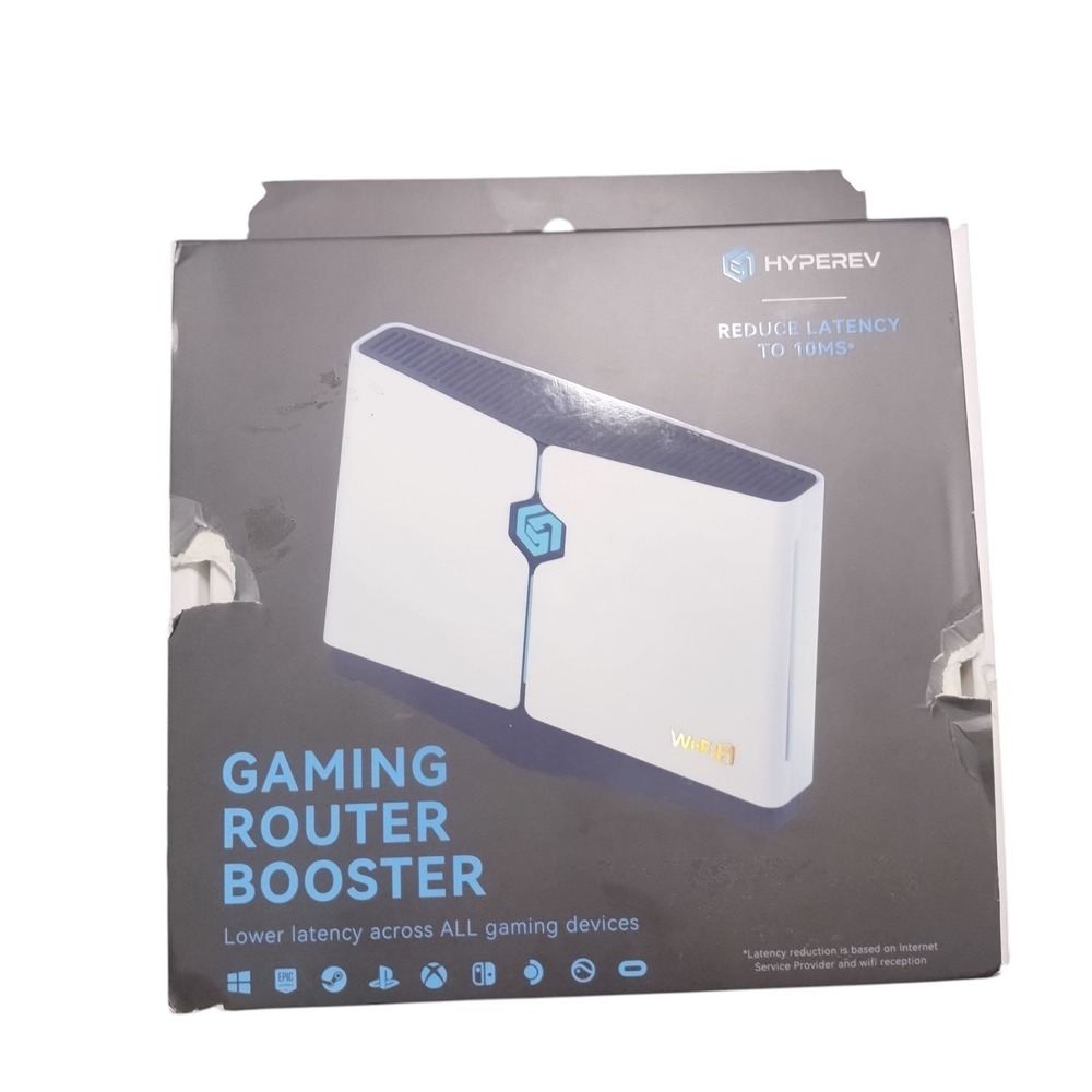 Hyperev AX300 Dual Eand Wifi w/ Gigabit Wirespeed Gaming Router NIT-GU-07-HR